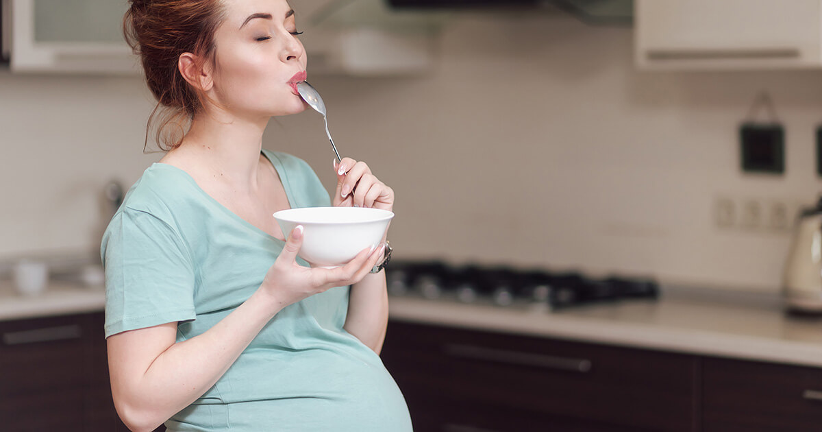 Los irresistibles antojos durante el embarazo Nutribén