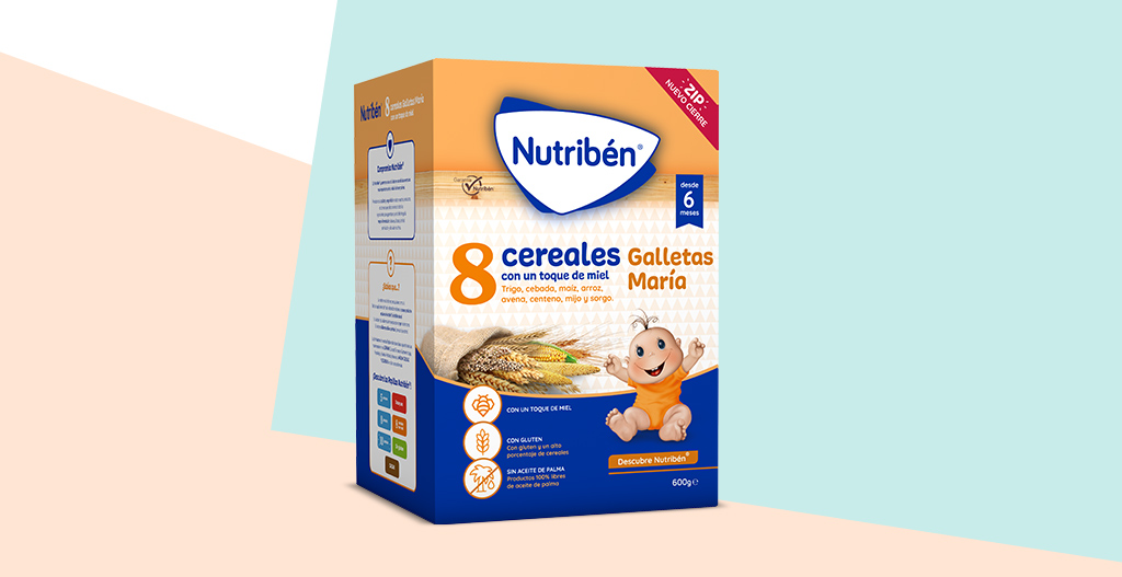 Nutribén 8 Cereales Galletas María 600g