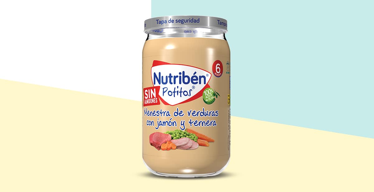 ▷ Nutribén Potito Ternera, patatas y zanahorias - Castro Farmacias