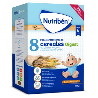 8 Cereales digest Nutribén