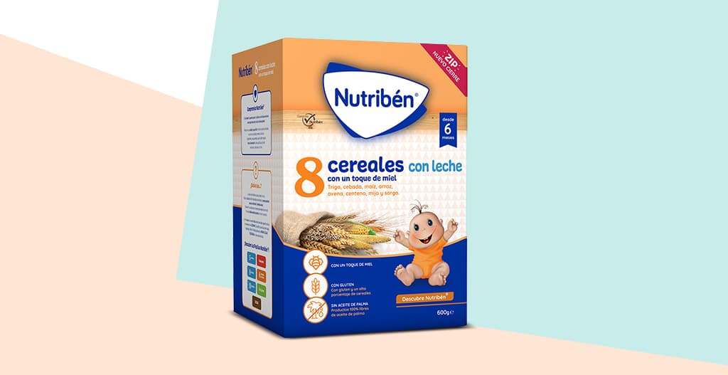 Cereales Nutriben, perfectas para la alimentación complementaria
