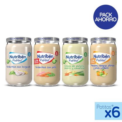 Pack Potitos Nutribén