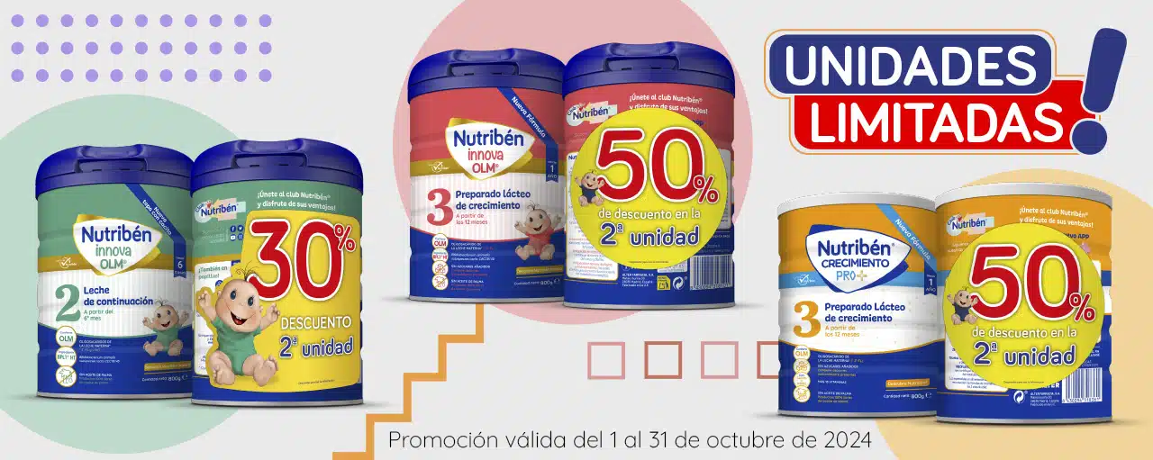 ¡Promoción en Leches 2 y 3! Hasta el 50% de dto. en la 2ª unidad